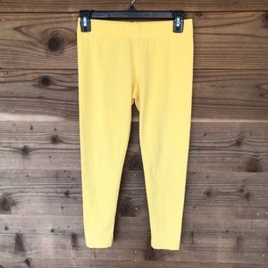 Lands’ End Tough Cotton Capri Leggings Sm Plus